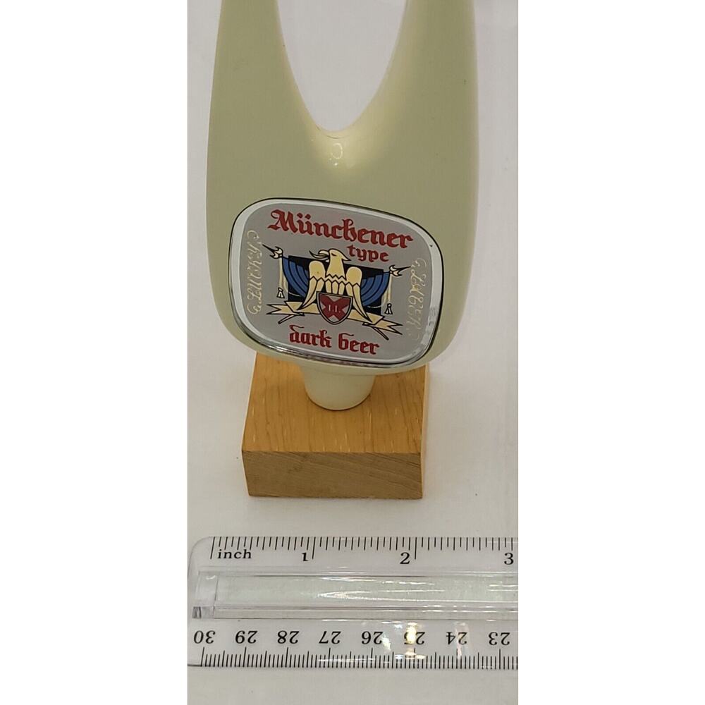 Vintage Münchener Dark Beer Tap Handle Plastic - Picture 4 of 6